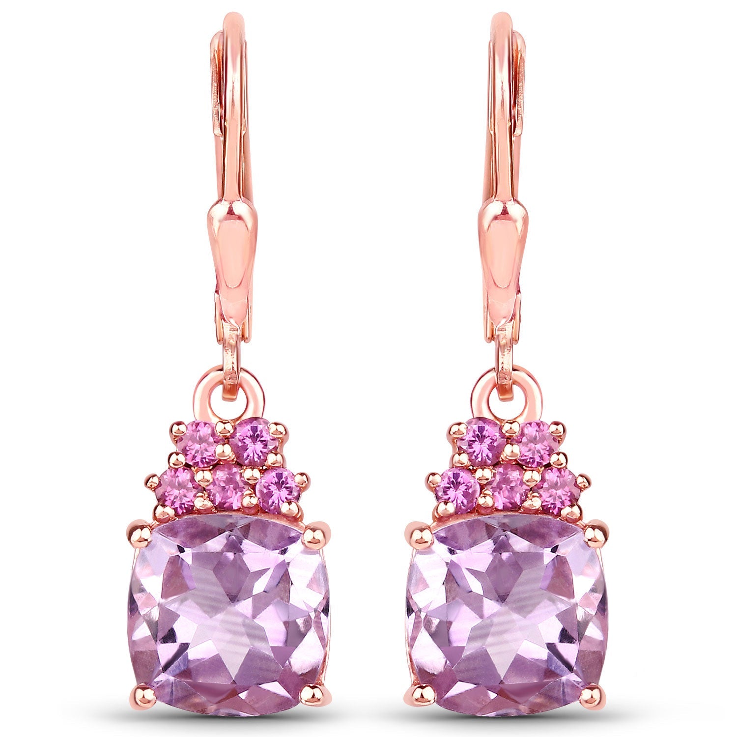 18K Rose Gold-Plated Earrings