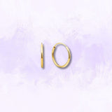 Endless Hoop Earrings - Small Sizes