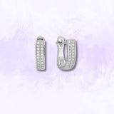 Gleam Double Channel Set CZ U Huggies