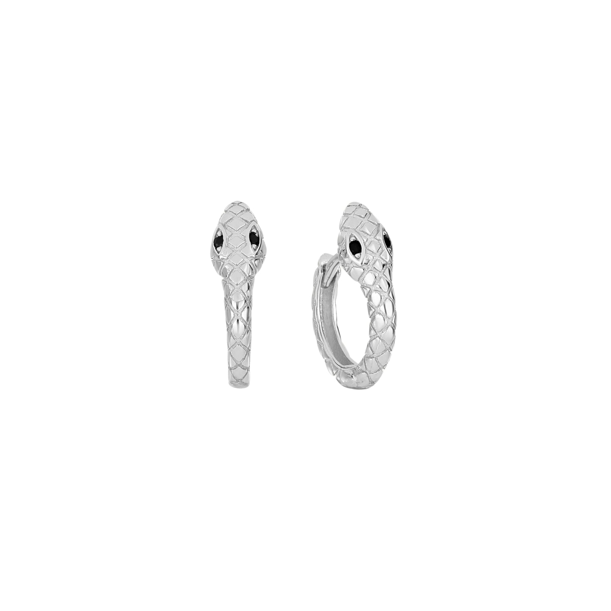 Little Bites Snake Wrap Huggies - 925 Sterling Silver