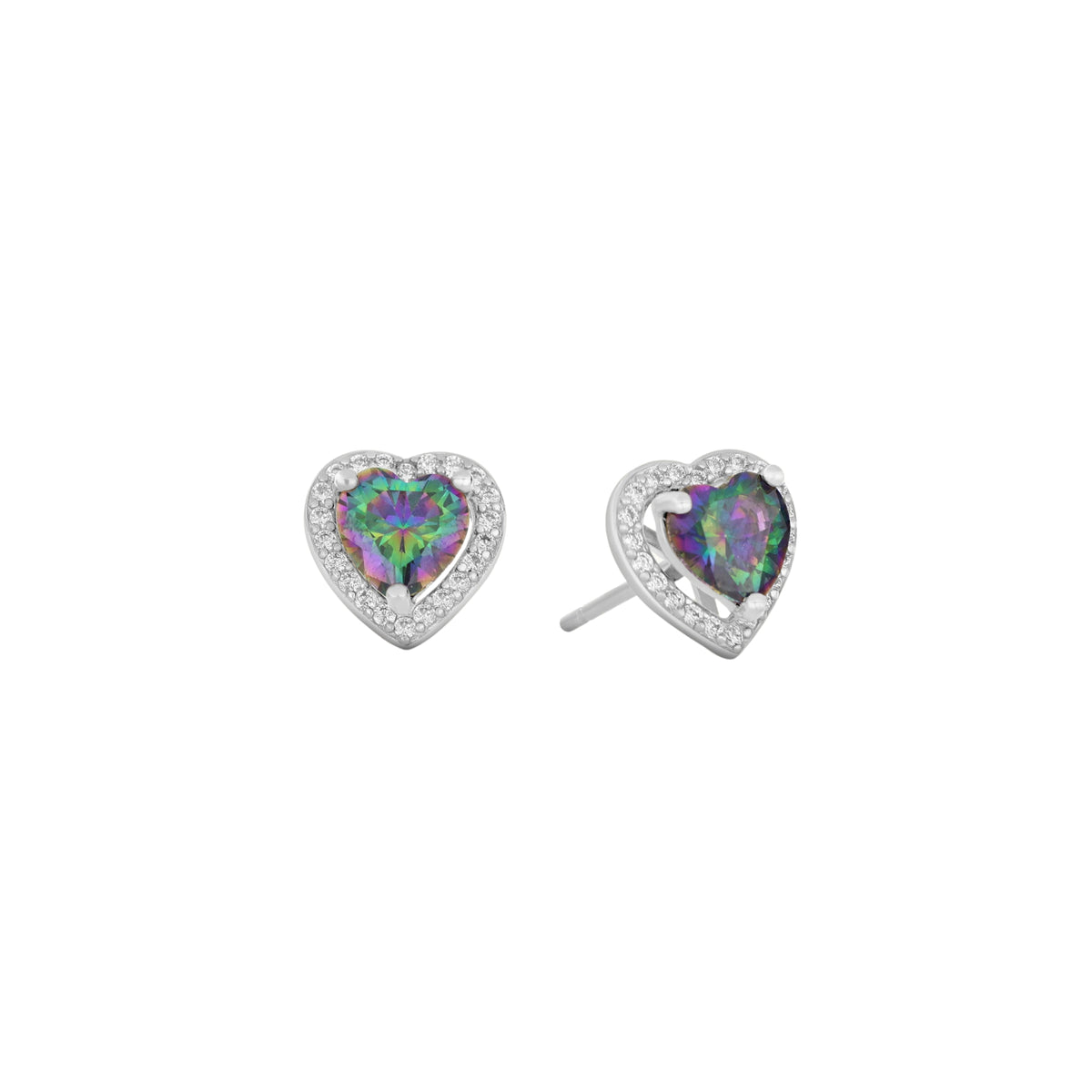 Prism Pop Love Studs - 18k Gold Plated / 925 Sterling Silver