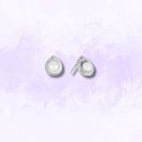 Pearl Teardrop Studs
