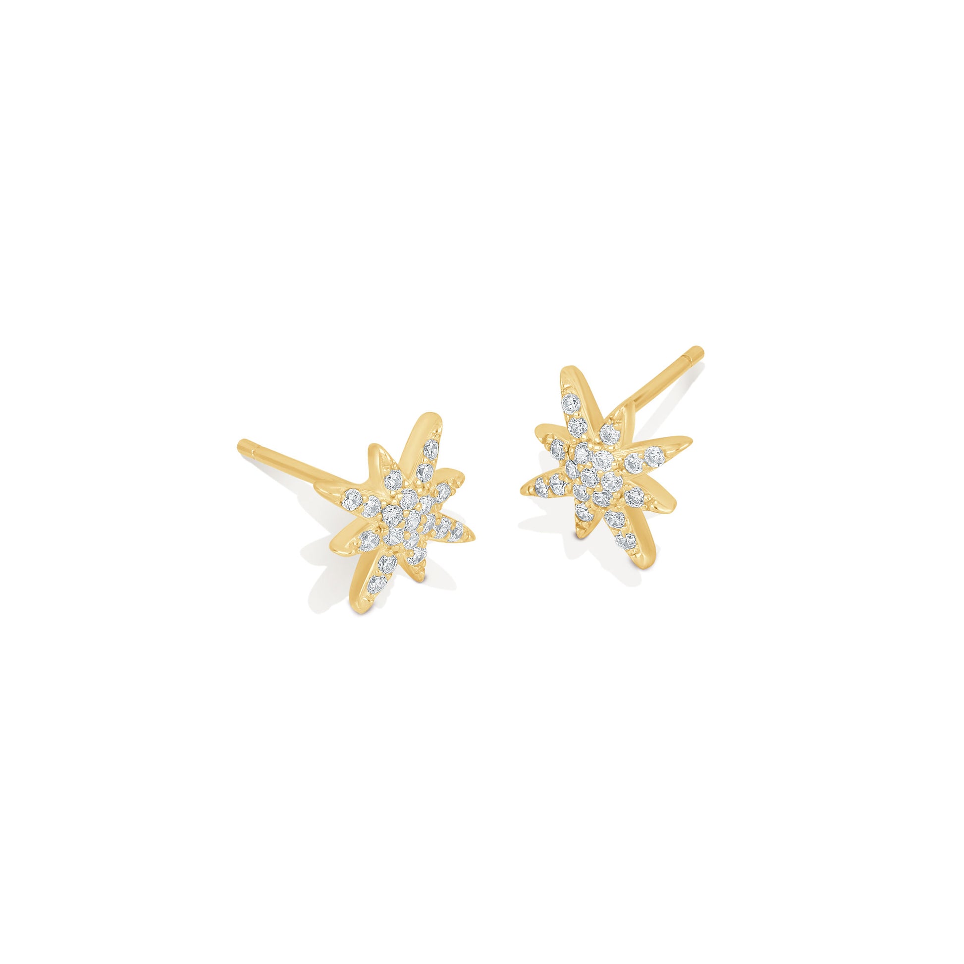 Starstruck Baby Studs - 18k Gold-Plated / 925 Sterling Silver