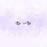 Bad Intentions Pavé Evil Eye Studs